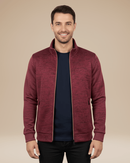 Giacca Uomo in Pile con Zip Integrale