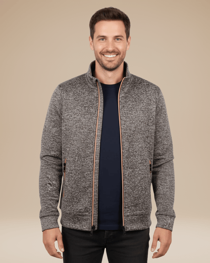 Giacca Uomo in Pile con Zip Integrale