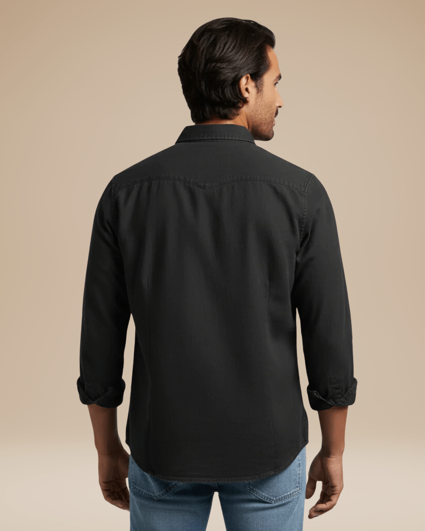 Camicia Uomo Casual Elegante in Cotone Spazzolato Morbida