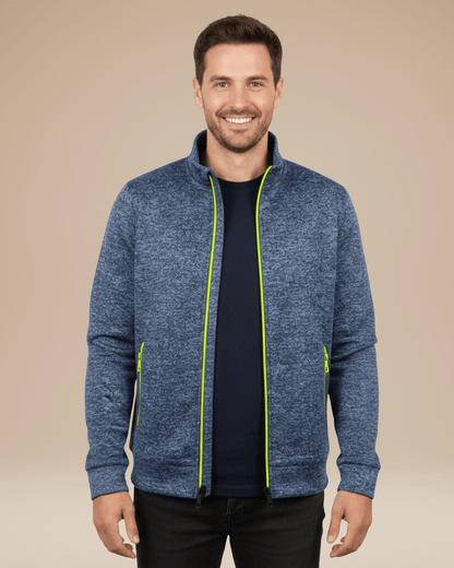 Giacca Uomo in Pile con Zip Integrale