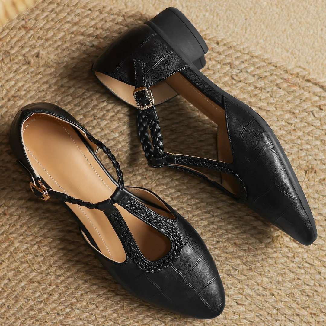 Scarpe Mary Jane Donna con Cinturino a T