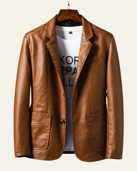Blazer Uomo in Pelle Vegana