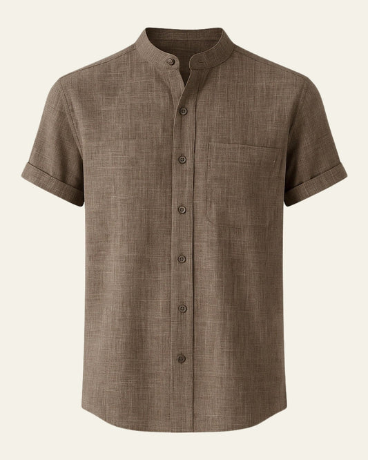 Camicia Uomo da Club in Misto Lino
