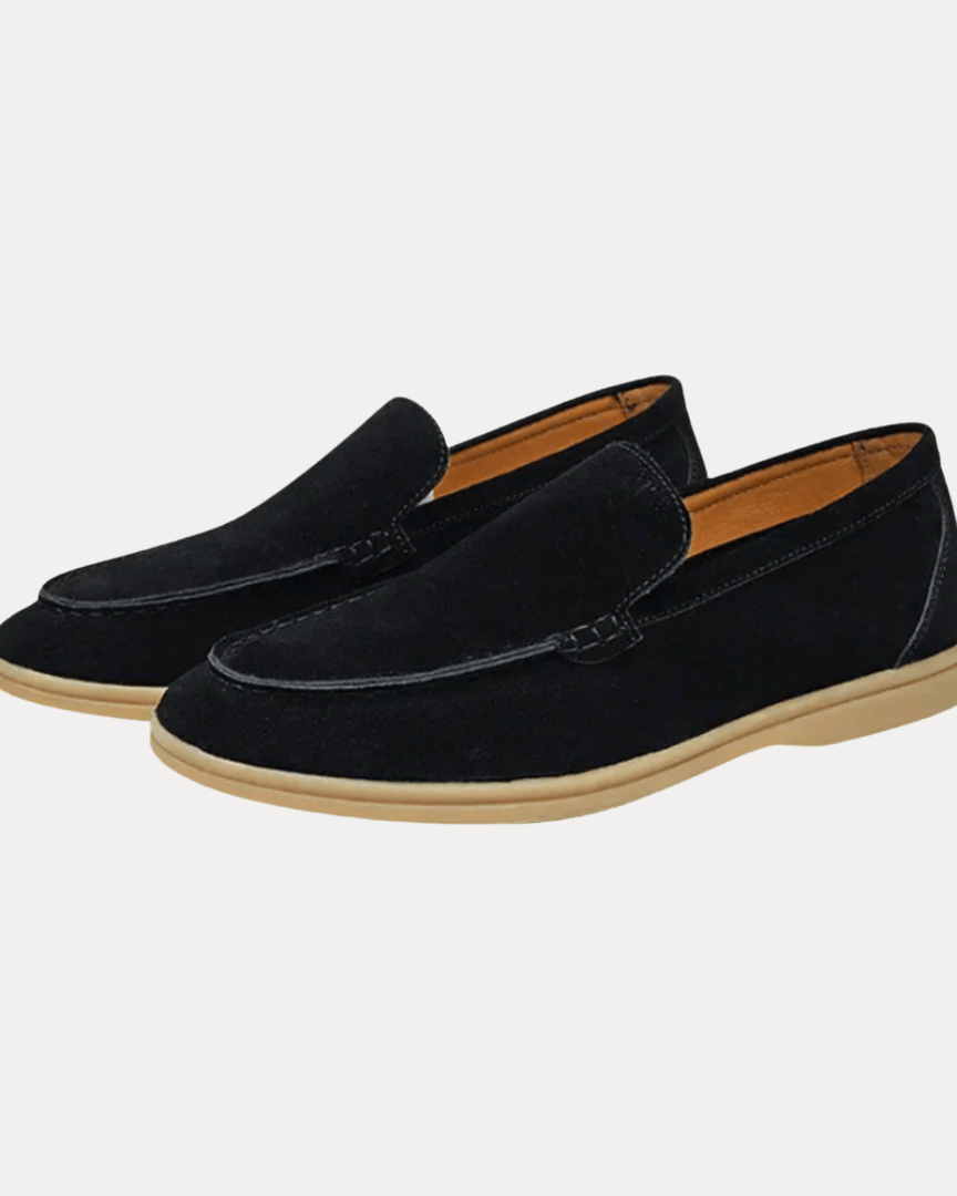 Mocassini Uomo Classici in Camoscio Morbido Slip-On Raffinati