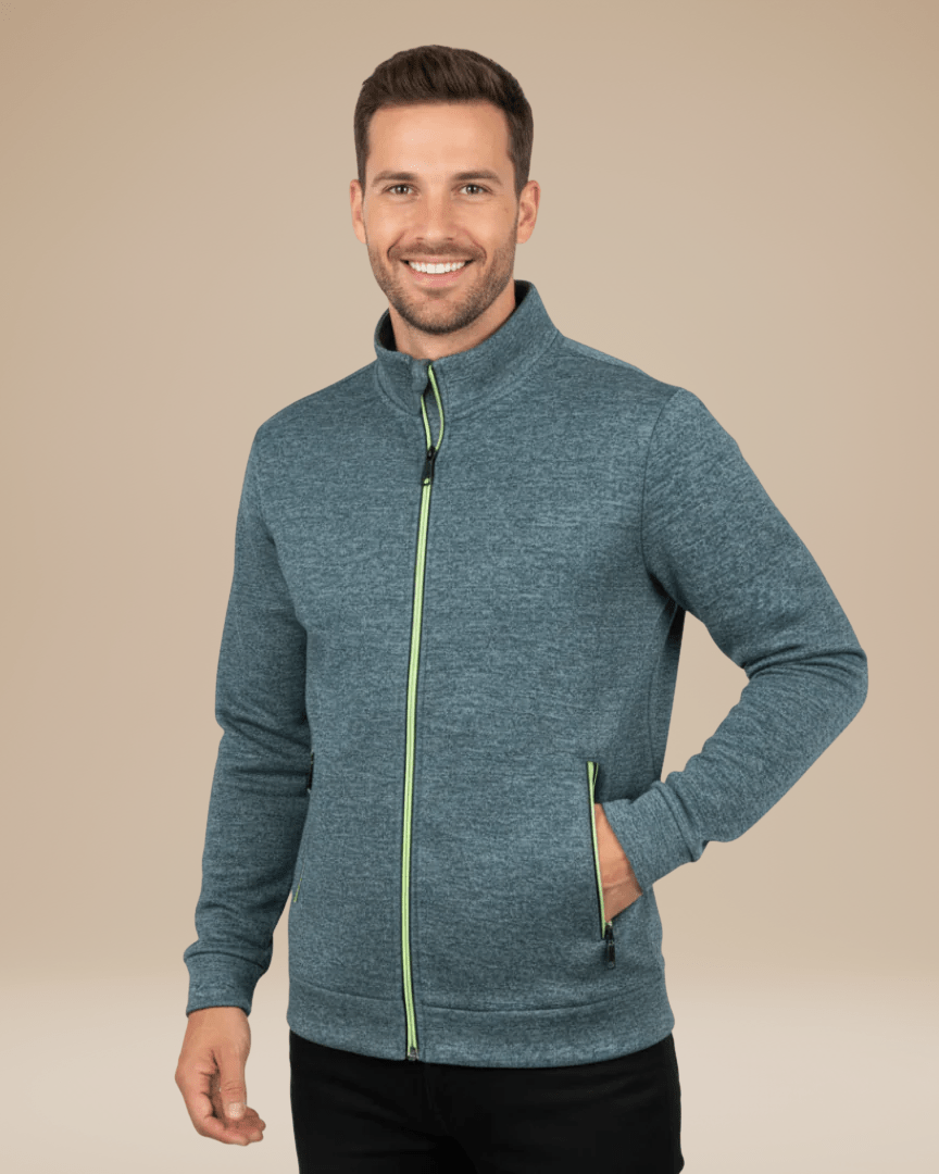 Giacca Uomo in Pile con Zip Integrale