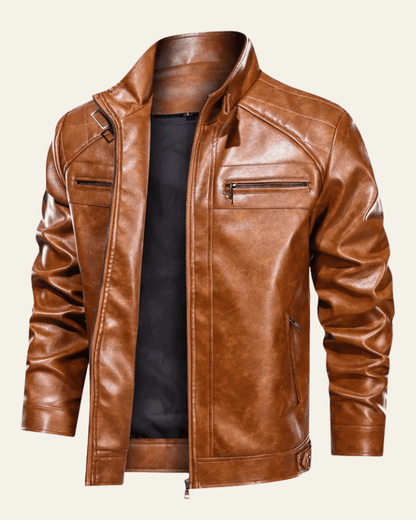 Giacca Uomo da Moto in Ecopelle