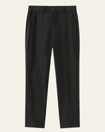 Pantaloni Uomo in Tessuto Stretch Linea Pulita Libertà Movimento