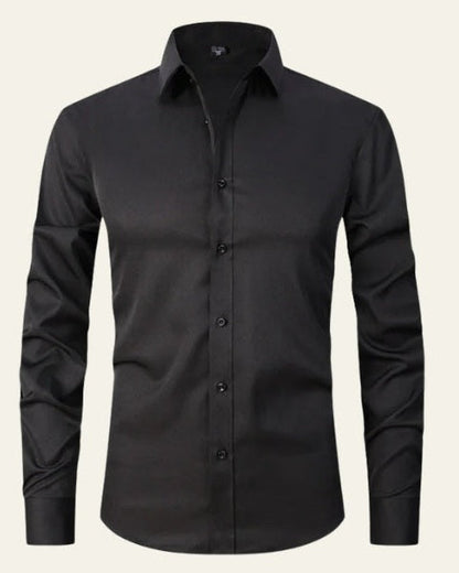 Camicia Uomo Elasticizzata Silhouette Asciutta Libertà