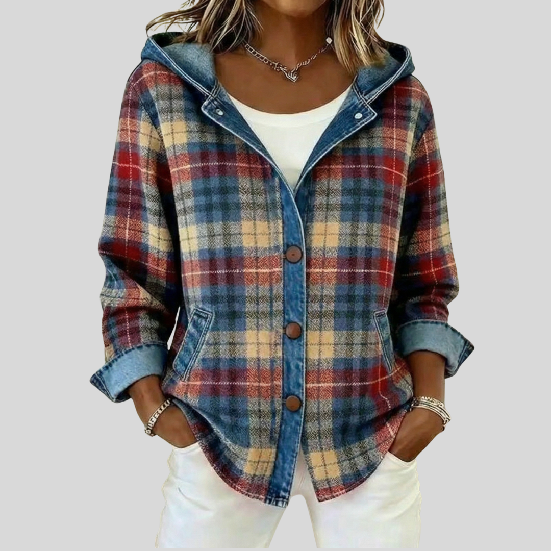 Hildred | Shacket Imbottito a Quadri