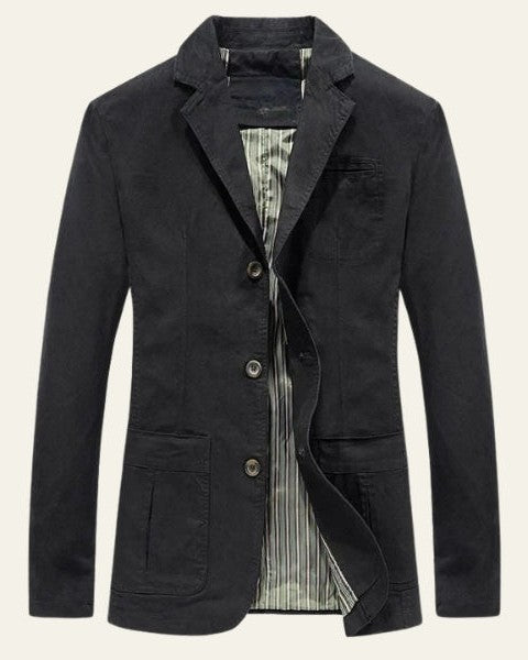 Blazer Uomo Destrutturato Rilassato