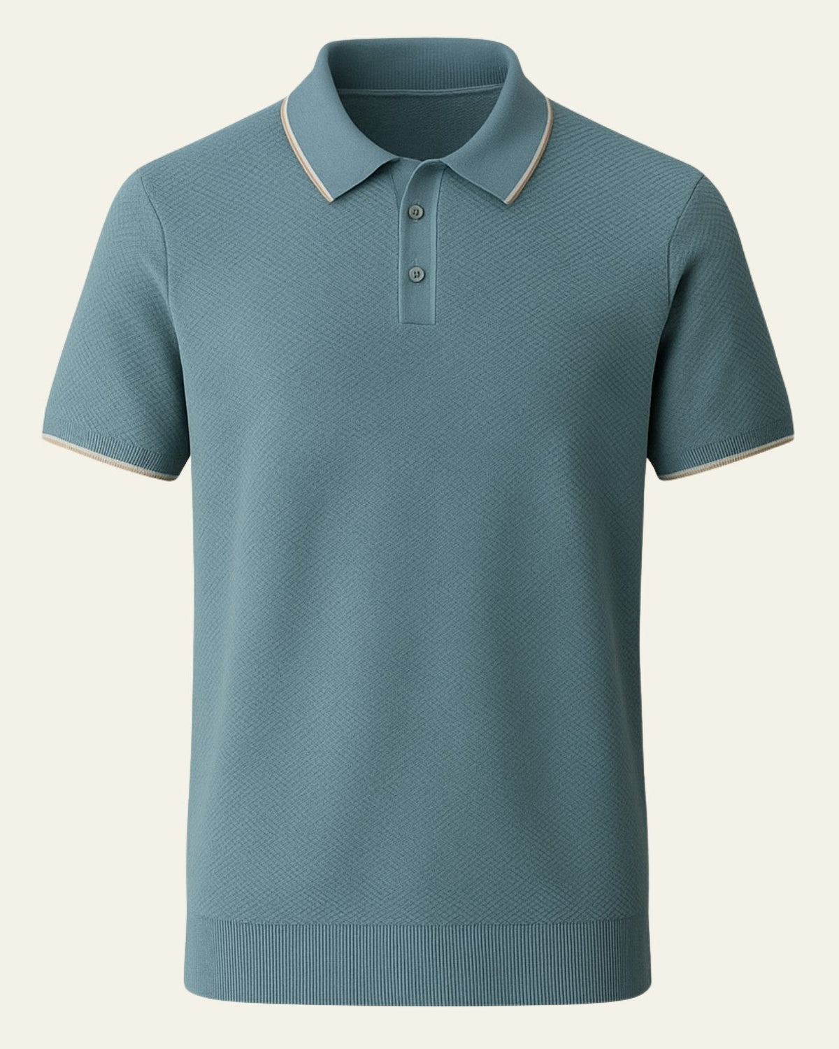 Polo Uomo in Maglia Sagomata Piqué Raffinata Comfort Premium