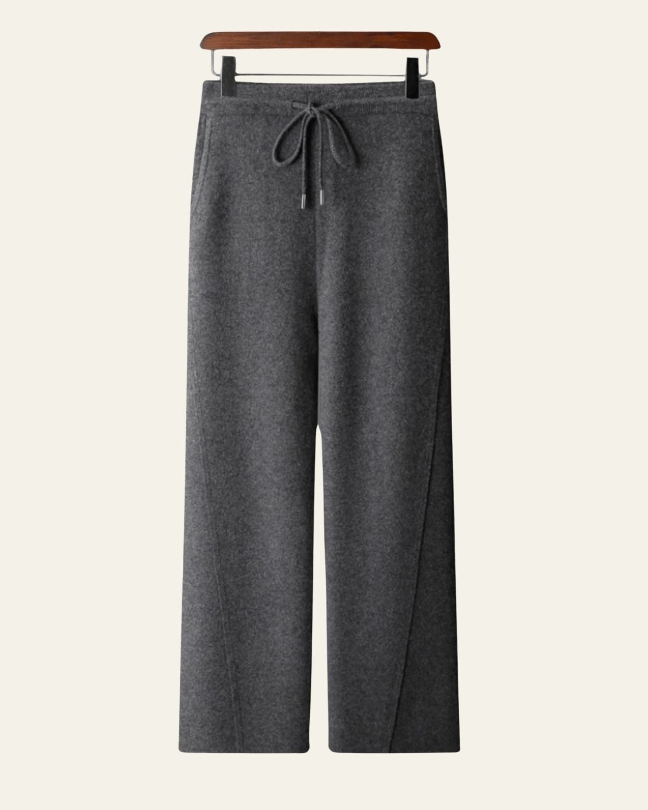Pantaloni Uomo in Cashmere e Lana Calore Avvolgente Luxe Blend