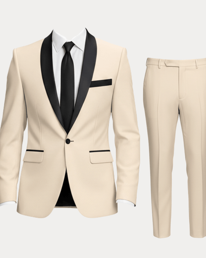 Abito Uomo Due Pezzi Elegante per Cerimonie Alta Gamma