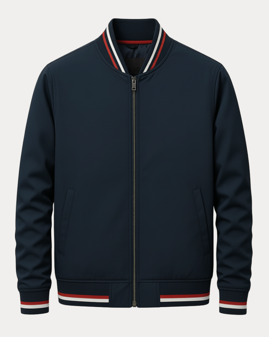 Bomber Uomo con Colletto a Costine