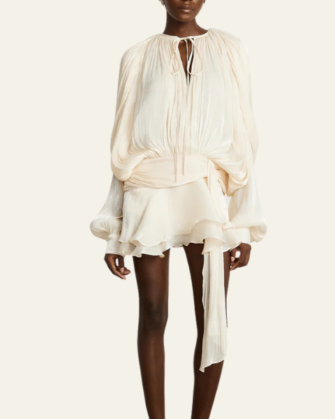 Blusa Donna in Chiffon di Seta