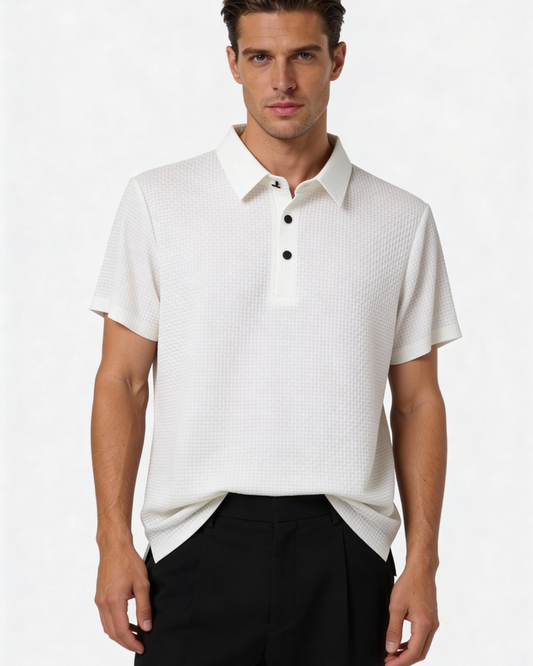 Polo Uomo in Piqué Leggera