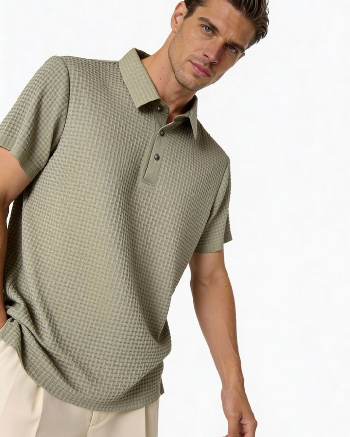 Polo Uomo in Cotone Leggero Linea Pulita Fresca