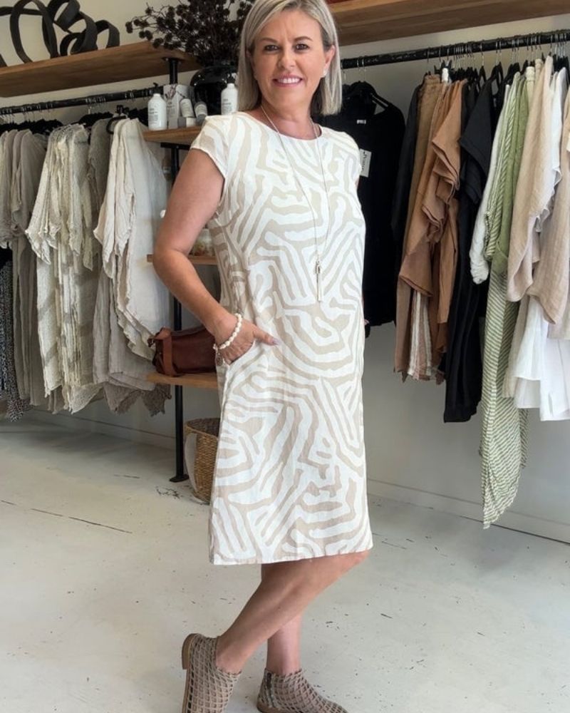 Abito Estivo Donna con Scollo Tondo