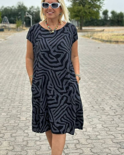 Abito Estivo Donna con Scollo Tondo