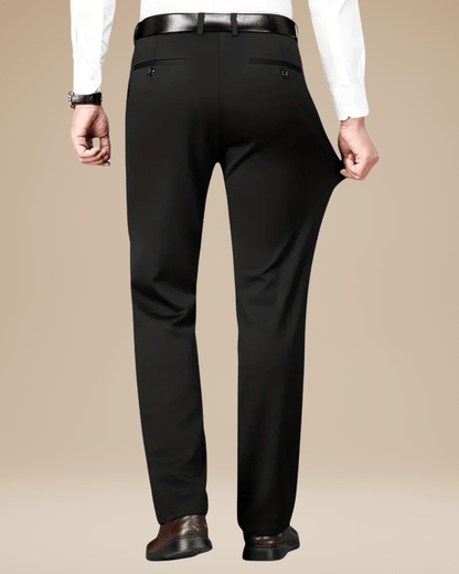 Pantaloni Uomo Sartoriali Eleganti con Elasticità Ufficio