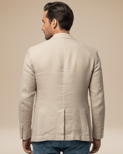 Blazer Uomo Sartoriale Slim a Tre Bottoni