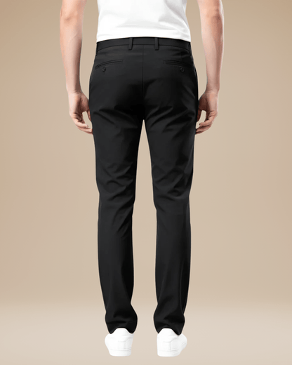 Pantaloni Uomo Slim in Tessuto Tecnico Elasticizzato Leggeri