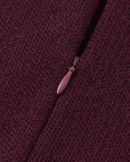 Abito Donna in Maglia Plissettata