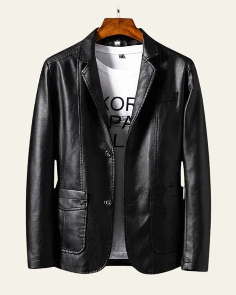 Blazer Uomo in Pelle Vegana