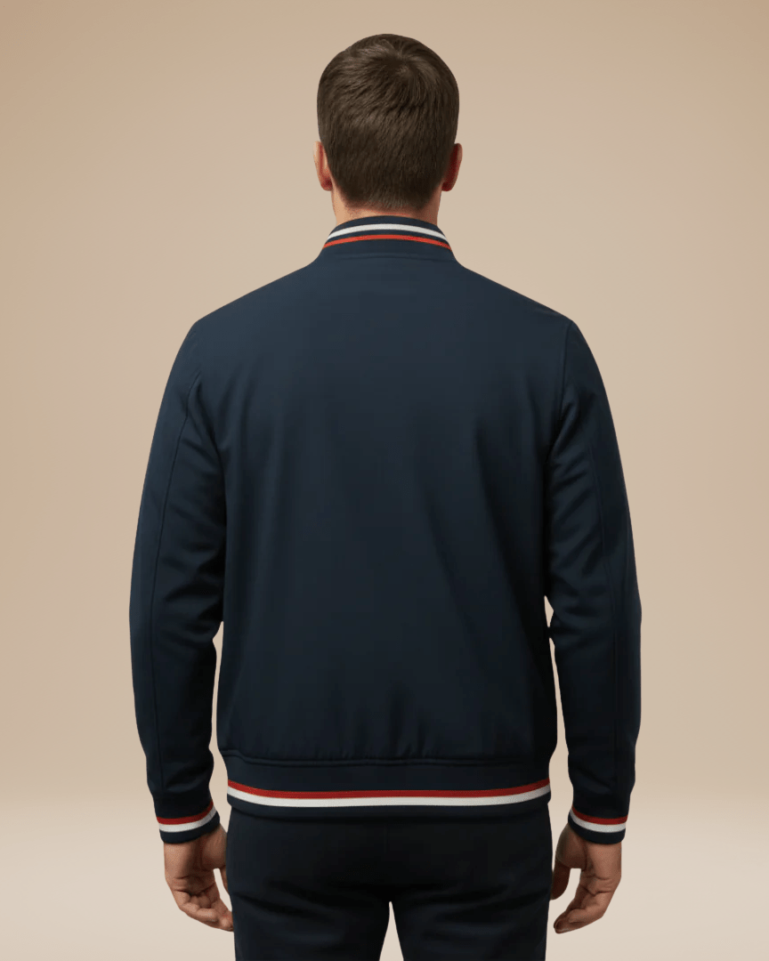 Bomber Uomo con Colletto a Costine