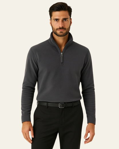Giacca Uomo Antivento con Zip a Mezzo Busto Leggera Protettiva