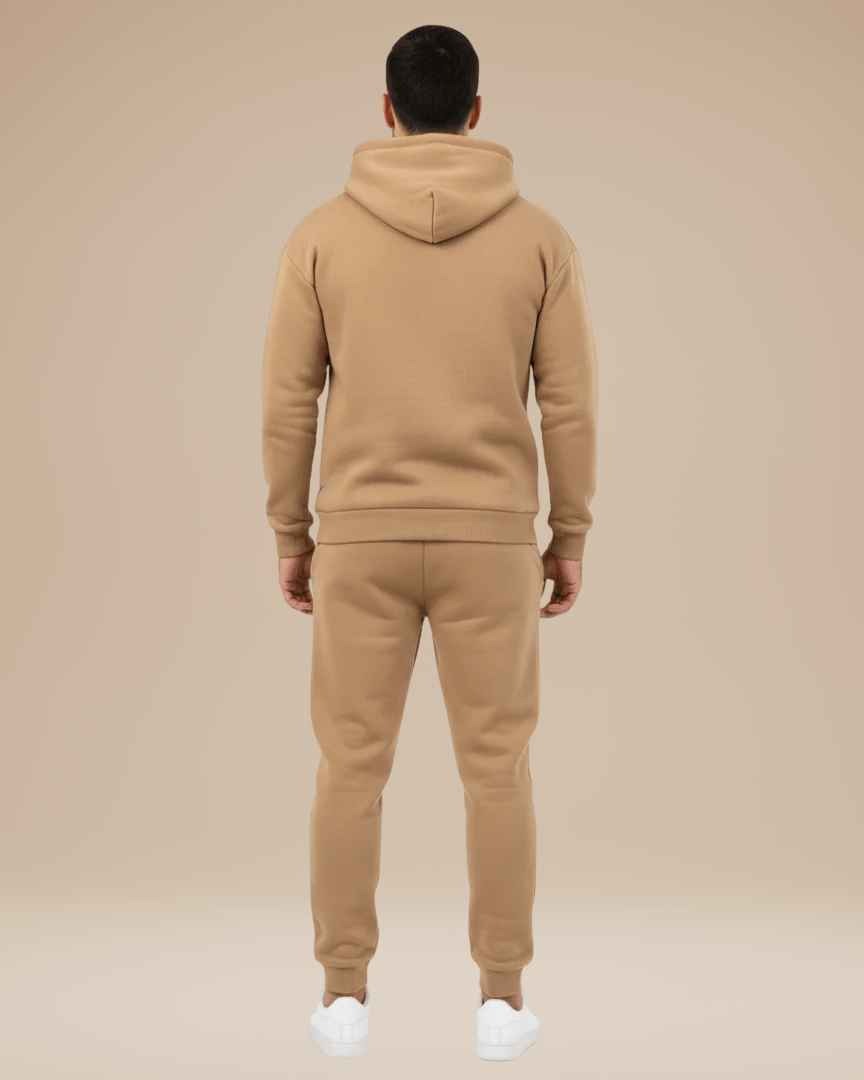 Completo Uomo Casual Felpa con Cappuccio e Jogger Sportivo