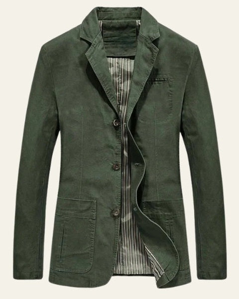 Blazer Uomo Destrutturato Rilassato