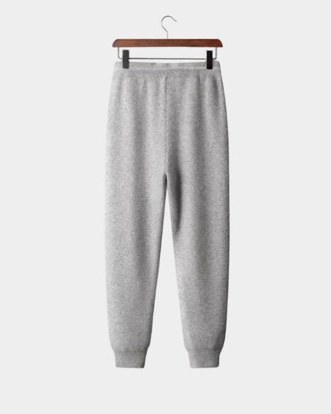 Jogger Uomo in Cashmere con Polsini