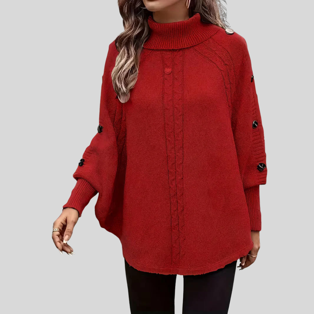 Norelle | Maglione a Collo Alto con Trecce