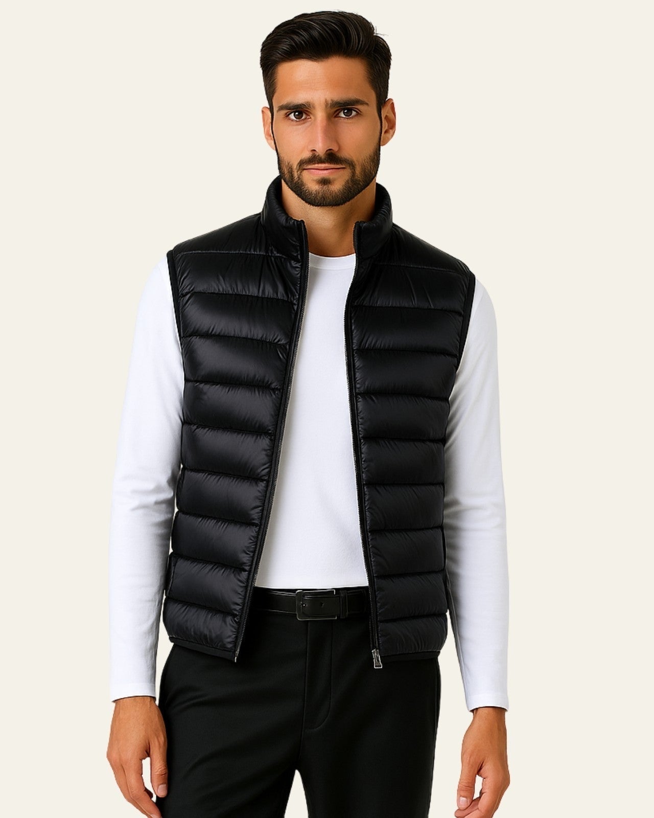 Gilet Uomo Imbottito in Piuma d'Oca