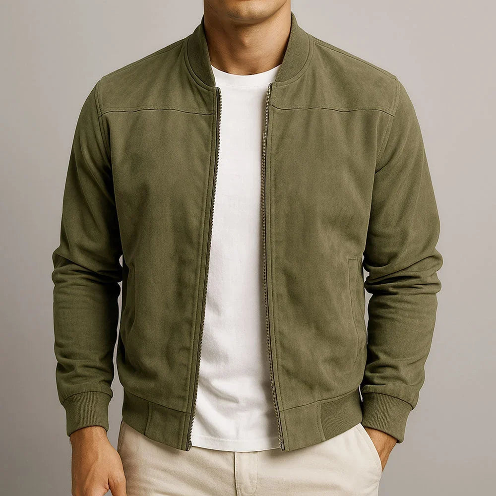 Bomber Uomo Moderno dalle Linee Pulite