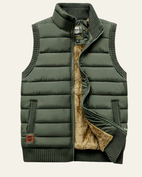 Gilet Uomo Imbottito Foderato