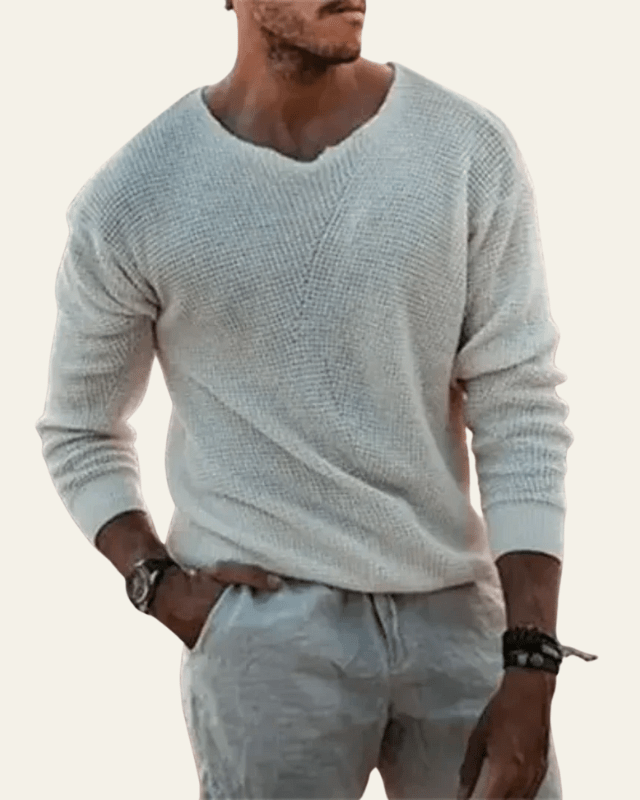 Maglione Uomo in Maglia Morbida di Alta Qualità Comfort