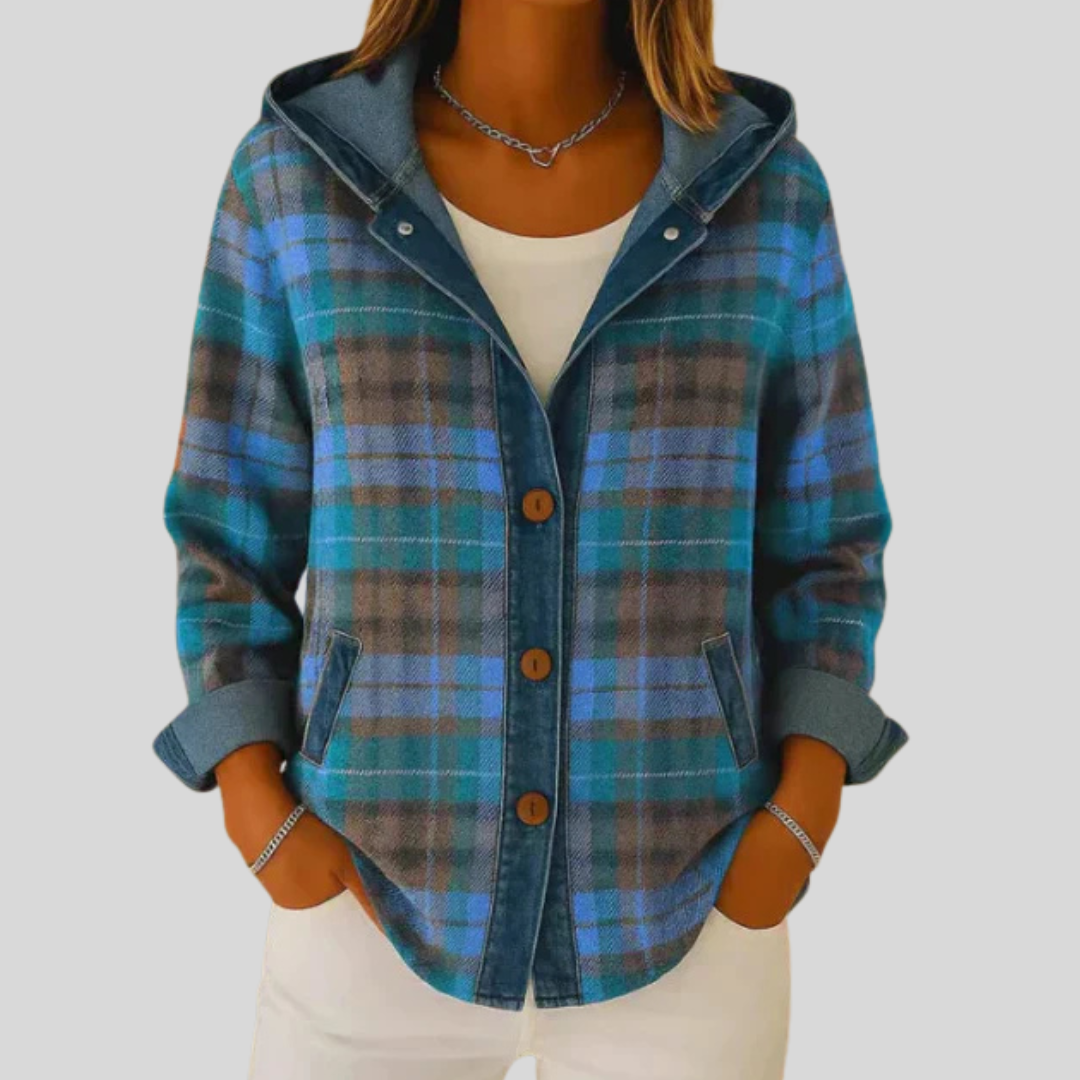 Hildred | Shacket Imbottito a Quadri