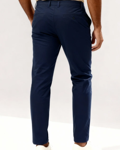 Pantaloni Chino Uomo in Cotone Stretch