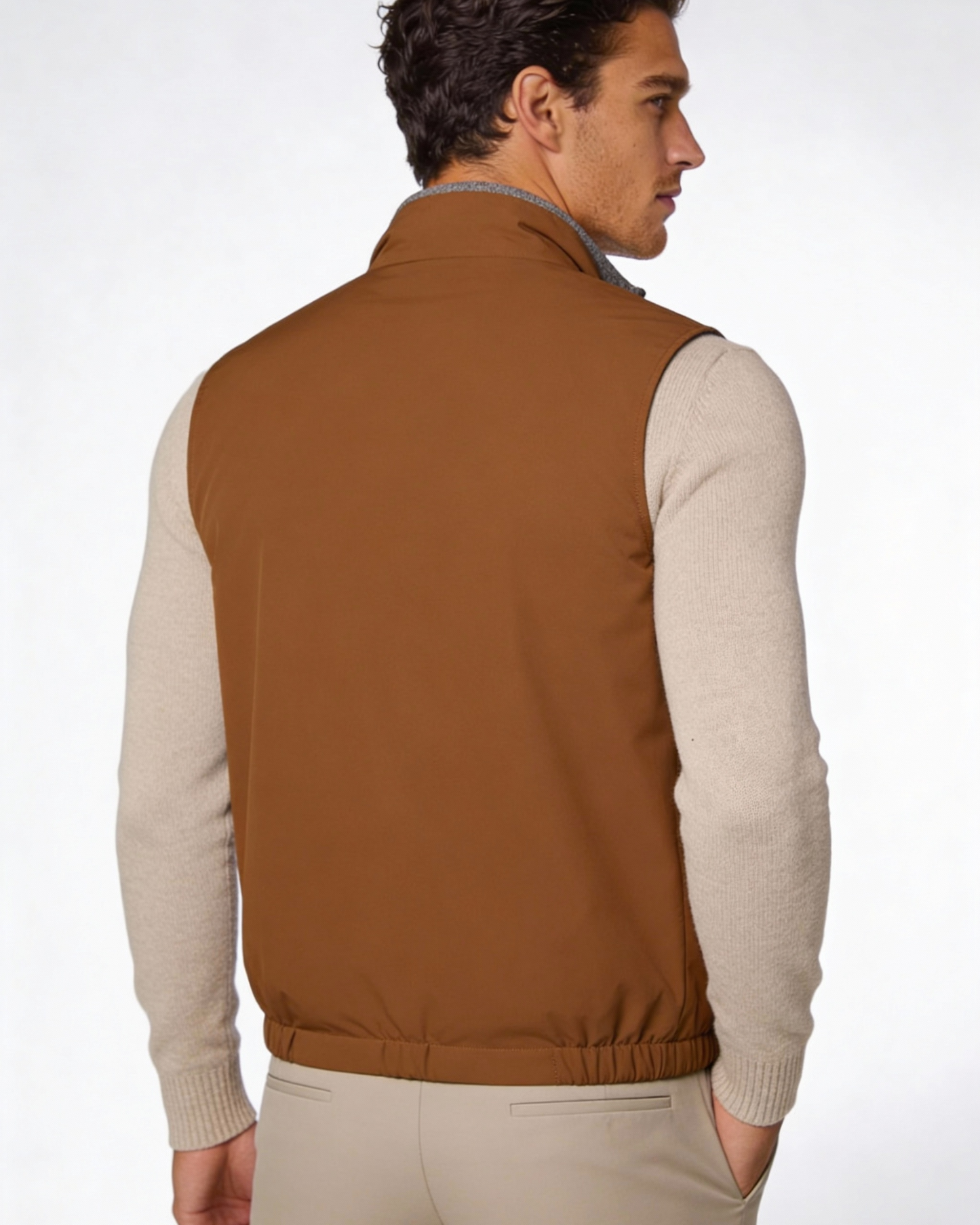 Gilet Uomo Reversibile Due Look