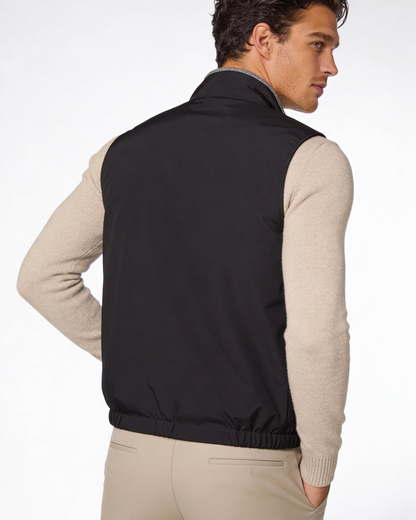 Gilet Uomo Reversibile in Tessuto Tecnico