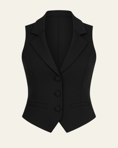 Gilet Donna in Cotone Sartoriale