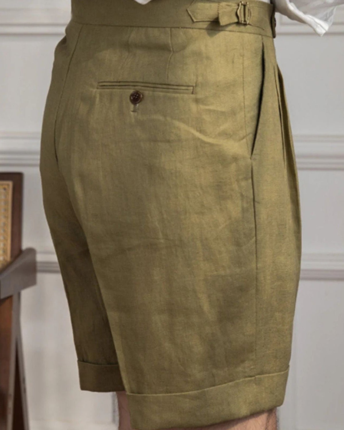 Pantaloncini Uomo in Lino
