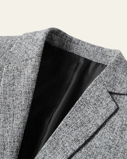 Blazer Uomo Testurizzato Morbido