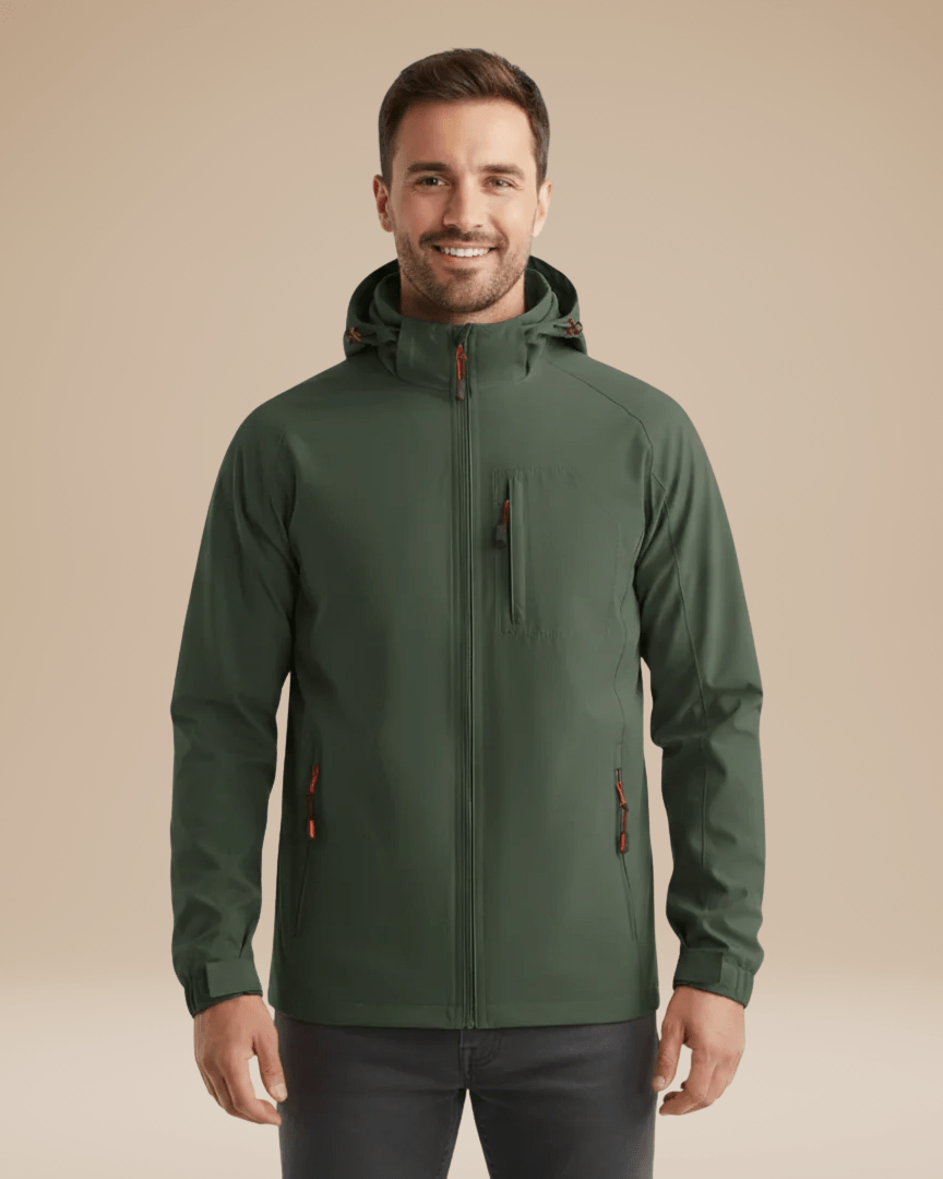 Giacca Uomo Tecnica Idrorepellente Leggera