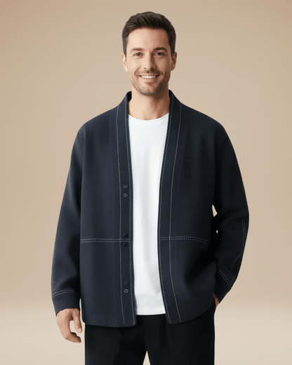 Cardigan Uomo Leggero in Cotone