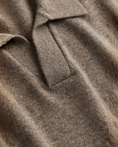 Polo Uomo in Maglia Maniche Lunghe Fine Comfort Raffinato
