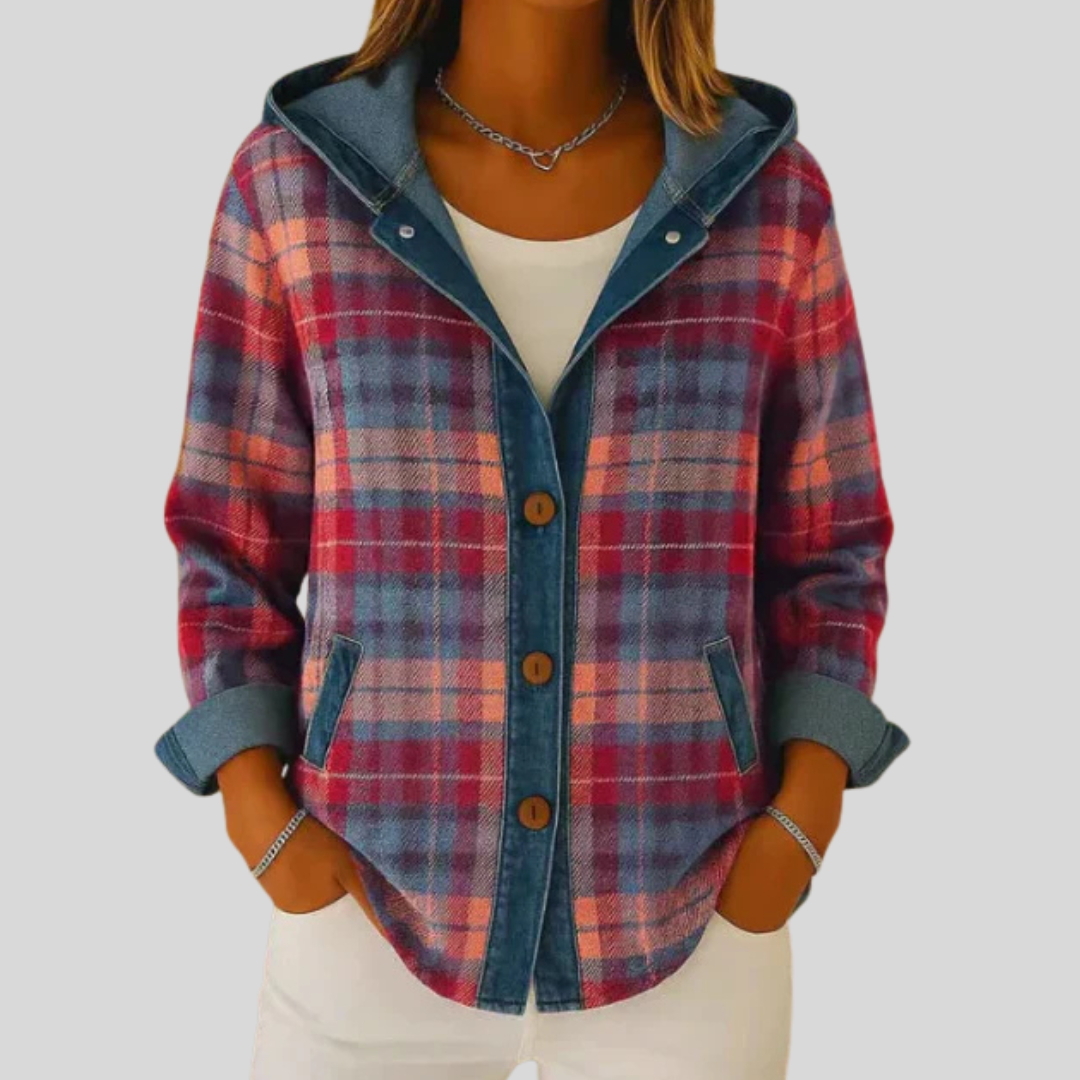 Hildred | Shacket Imbottito a Quadri