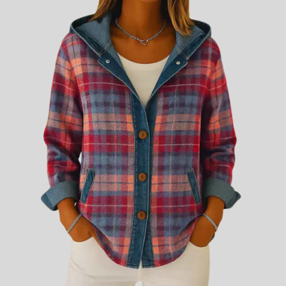 Hildred | Shacket Imbottito a Quadri